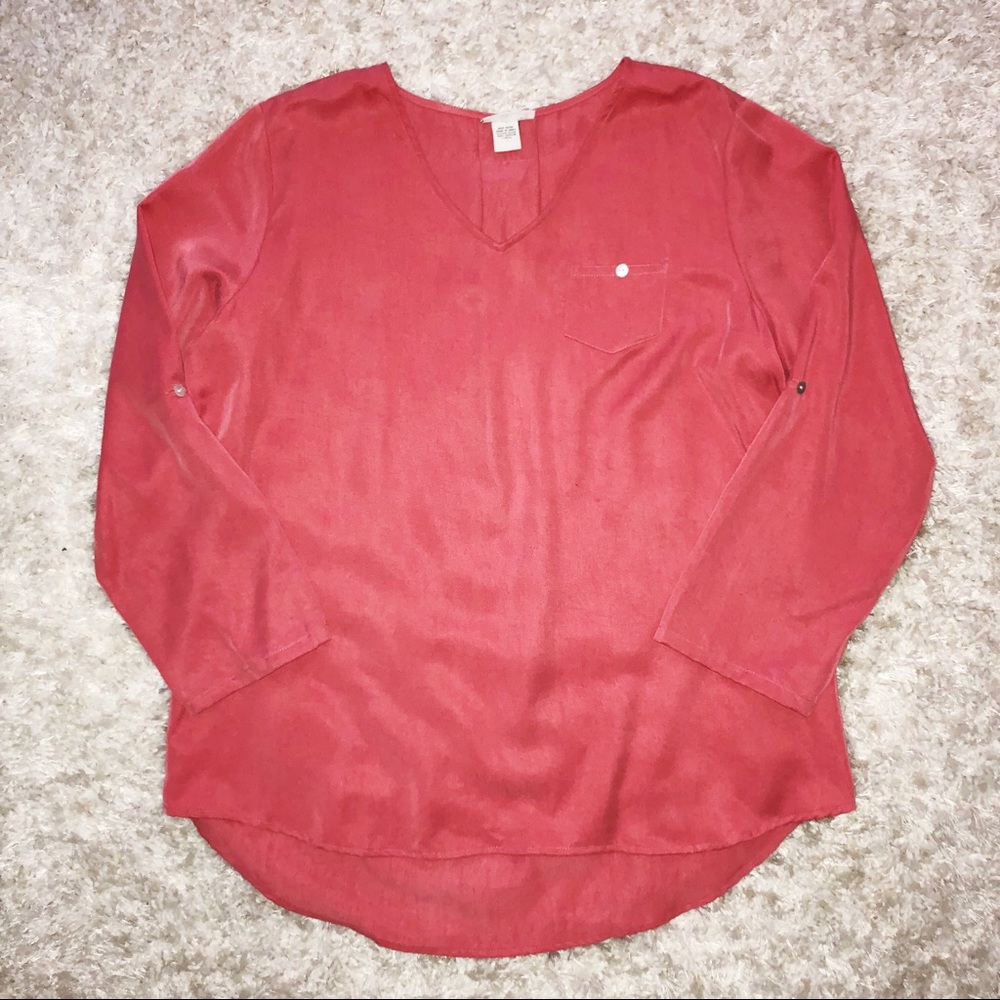 Soft Surroundings 3/4 length Tee